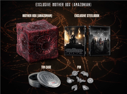 Zack Snyder's Justice League 4K SteelBook: Amazonian Mother Box (ME#39)(2017)(Hong Kong)
