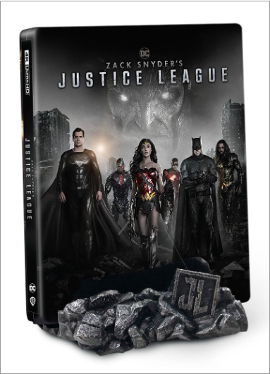 Zack Snyder's Justice League 4K SteelBook: Human Mother Box (ME#39)(2017)(Hong Kong)