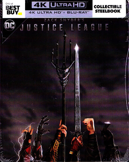 Zack Snyder's Justice League 4K SteelBook (Exclusive)