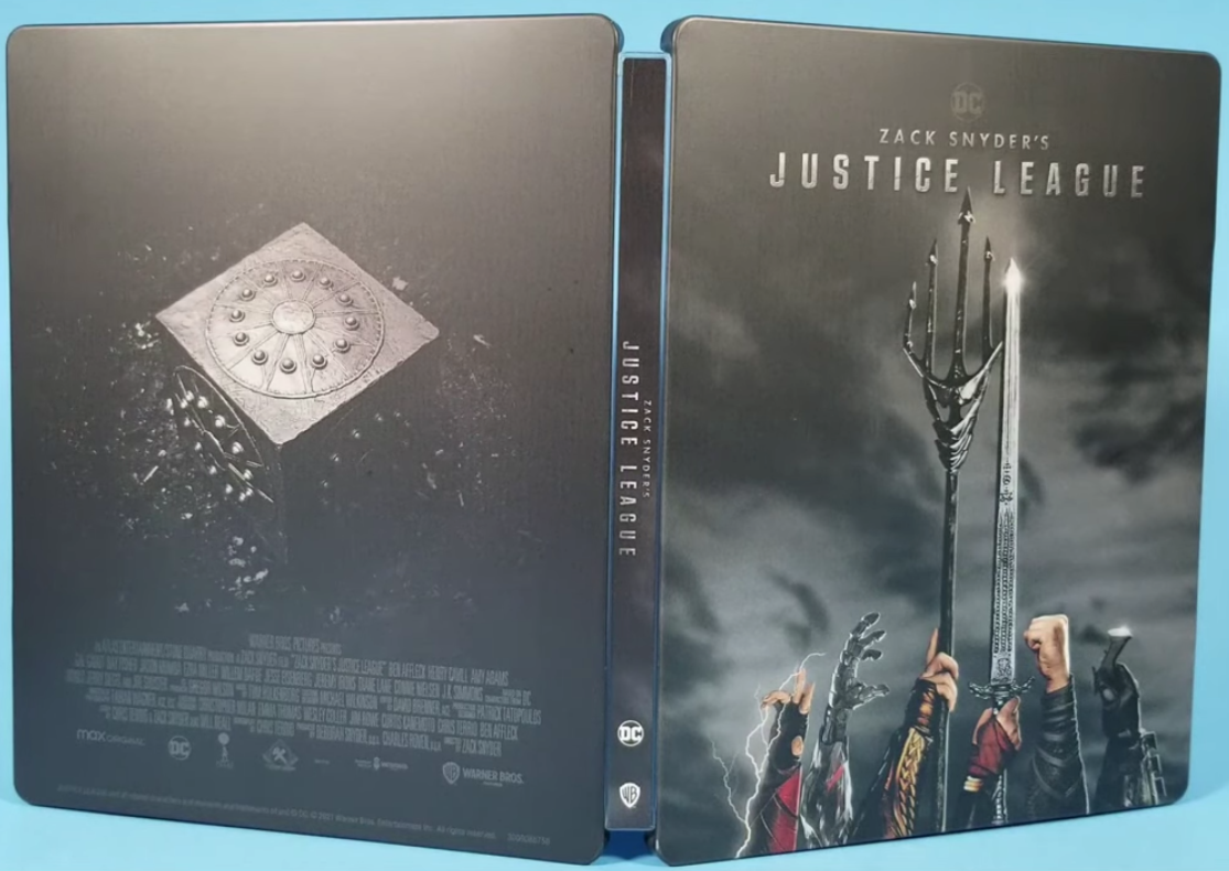 Zack Snyder's Justice League 4K SteelBook (Exclusive)