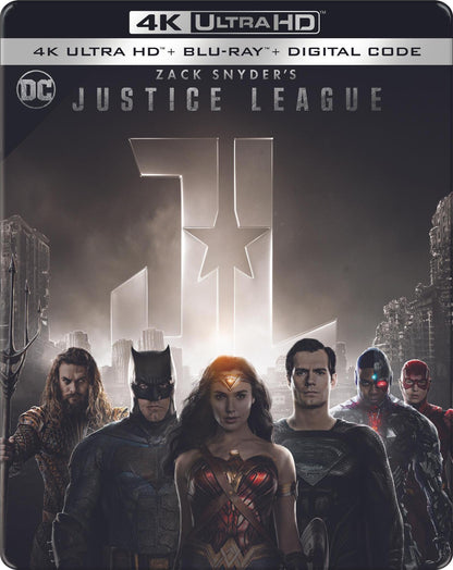 Zack Snyder's Justice League 4K SteelBook (Re-release)(Exclusive)