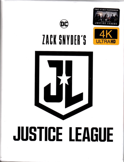 Zack Snyder's Justice League 4K XL 1-Click SteelBook (FAC#163)(2017)(Czech)