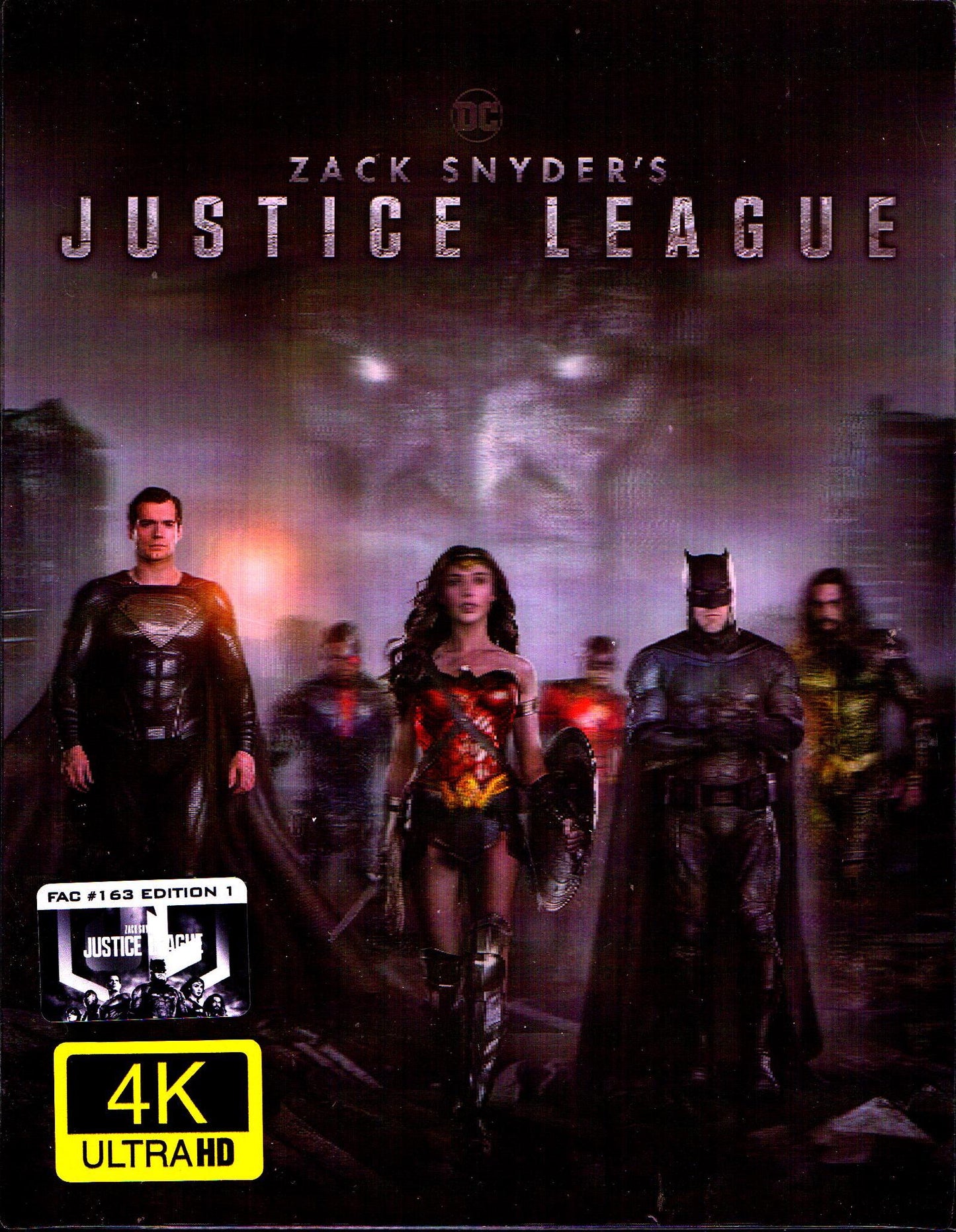 Zack Snyder's Justice League 4K XL 1-Click SteelBook (FAC#163)(2017)(Czech)