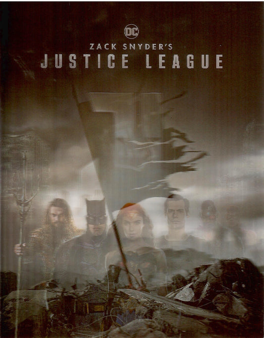 Zack Snyder's Justice League Lenticular Sticker Version B For SteelBook (2017)(FAC#163)(Czech)