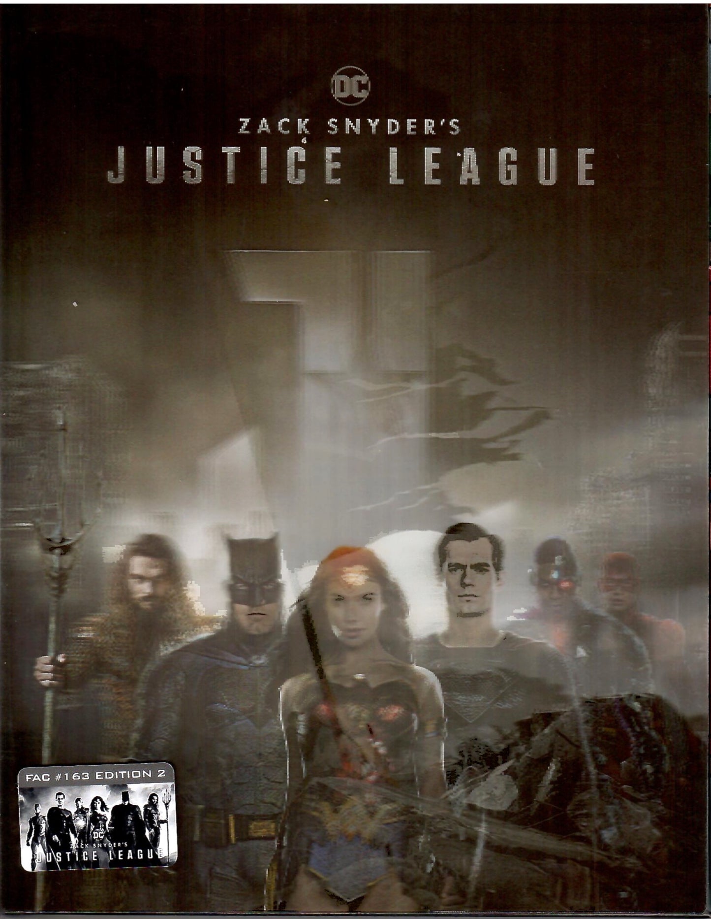 Zack Snyder's Justice League XL Lenticular SteelBook (FAC#163)(2017)(Czech)
