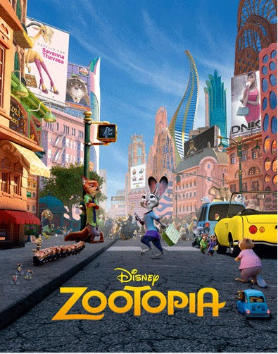 Zootopia 3D Double Lenticular SteelBook (2016)(BE#35)(China)