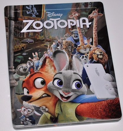 Zootopia 3D Double Lenticular SteelBook (2016)(BE#35)(China)