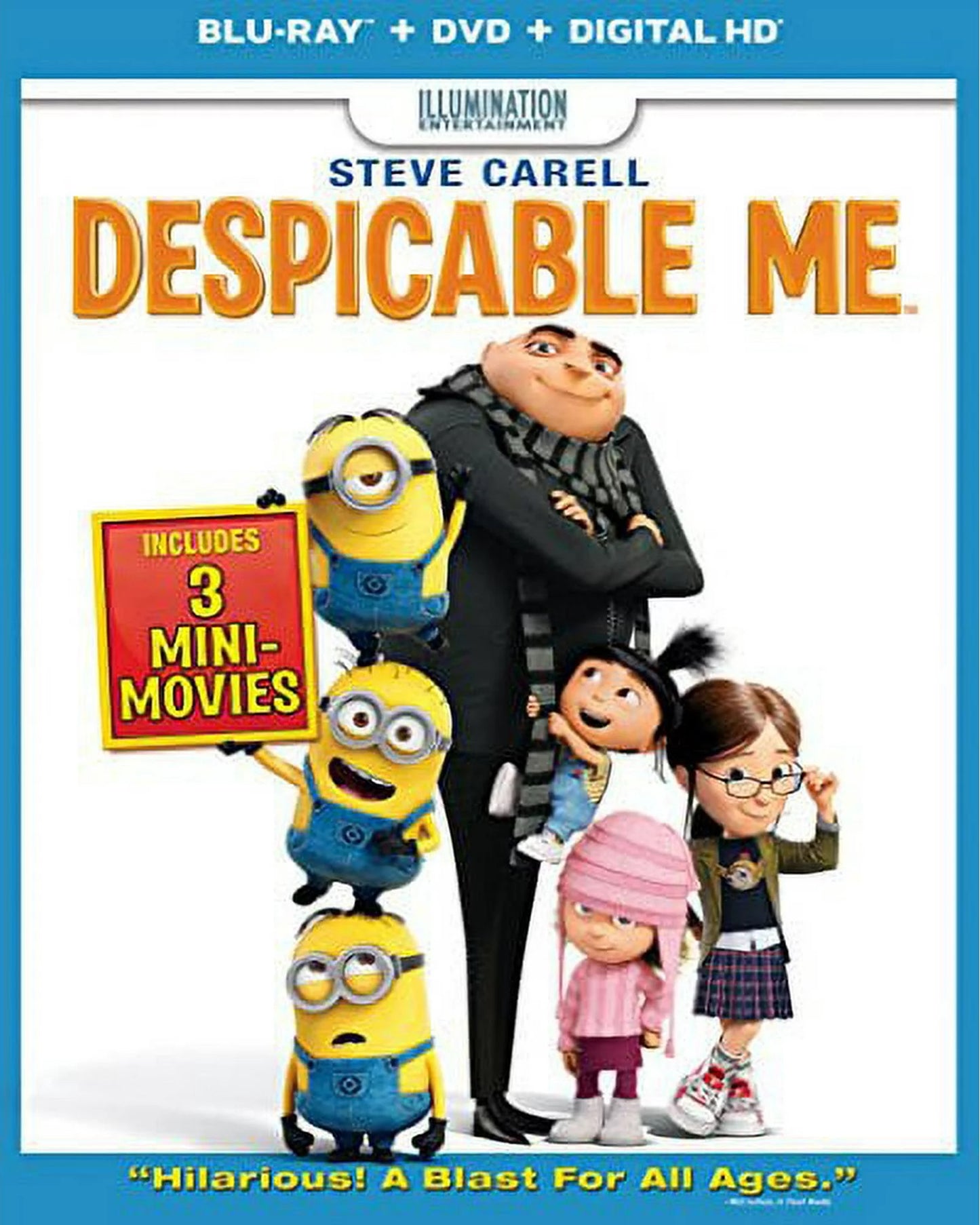 Despicable Me (BD/DVD + Digital Copy)(Re-re-release)(Slip)