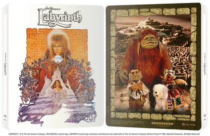 Labyrinth 4K Full Slip SteelBook (1986)(UK)