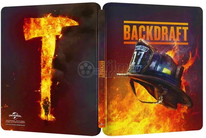 Backdraft 4K XL Lenticular SteelBook (FAC #162)(Czech)