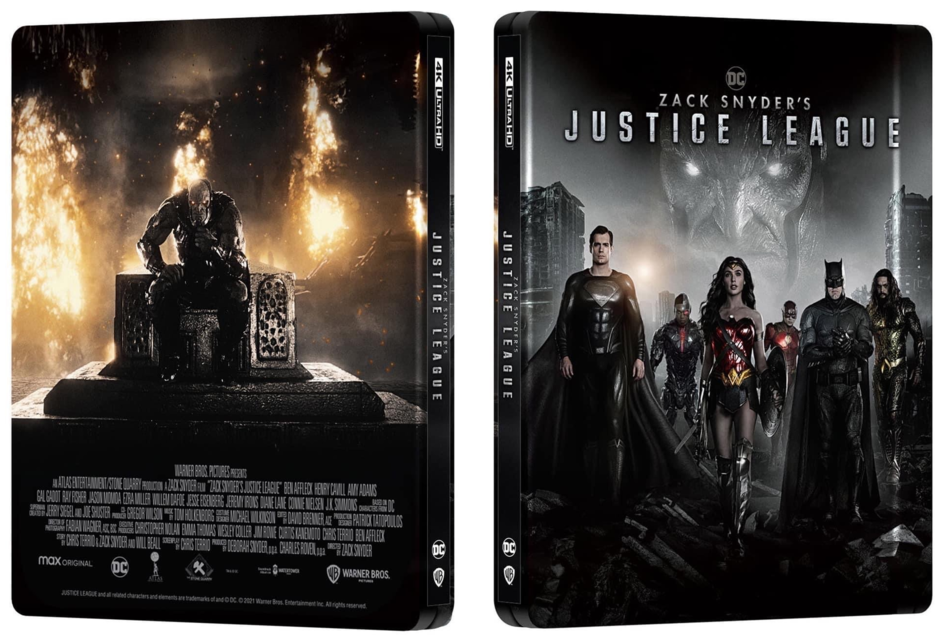 Zack Snyder's Justice League 4K SteelBook: Human Mother Box (ME#39)(2017)(Hong Kong)