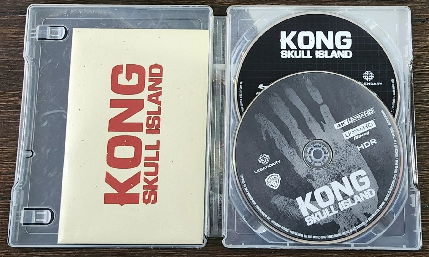 Kong: Skull Island 4K 1-Click SteelBook (ME#43)(Hong Kong)