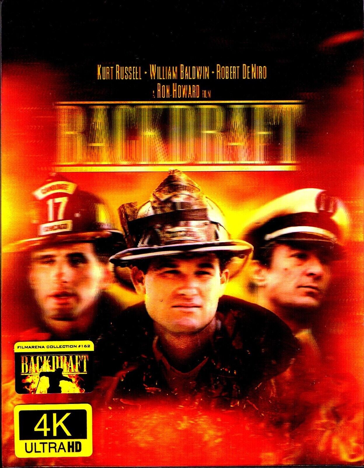 Backdraft 4K XL Lenticular SteelBook (FAC #162)(Czech)