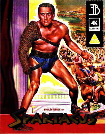 Spartacus 4K XL Full Slip SteelBook w/ Poster (BPS#006)(UK)
