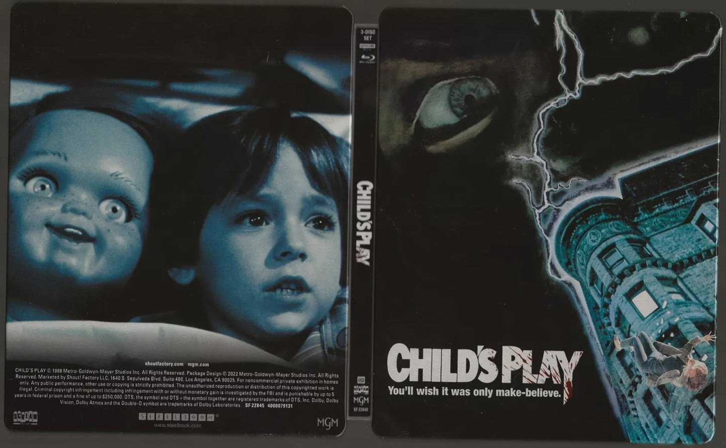 Child's Play 4K SteelBook (1988)(Exclusive)