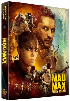 Mad Max: Fury Road 4K Lenticular SteelBook: Black and Chrome Edition (WCE#28)(Korea)
