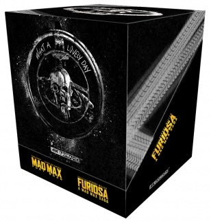 Max Max: Fury Road / Furiosa 4K 1-Click SteelBook - Black and Chrome Edition + Lenticular Magnet (WCE#28-29)(Korea)