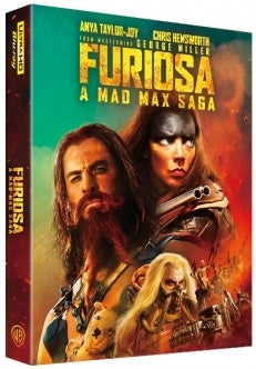 Furiosa: A Mad Max Saga 4K Lenticular SteelBook - Black and Chrome Edition (WCE#29)(Korea)