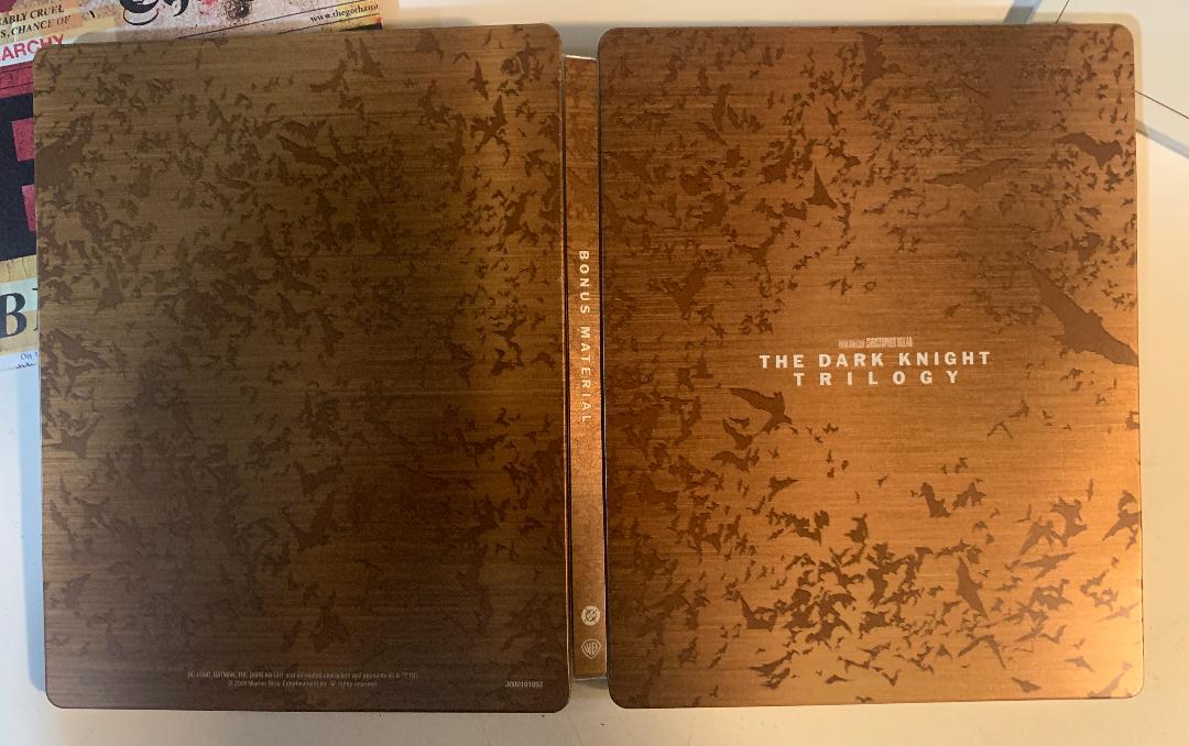 The Dark Knight 4K Trilogy 1-Click SteelBook (Exclusive)