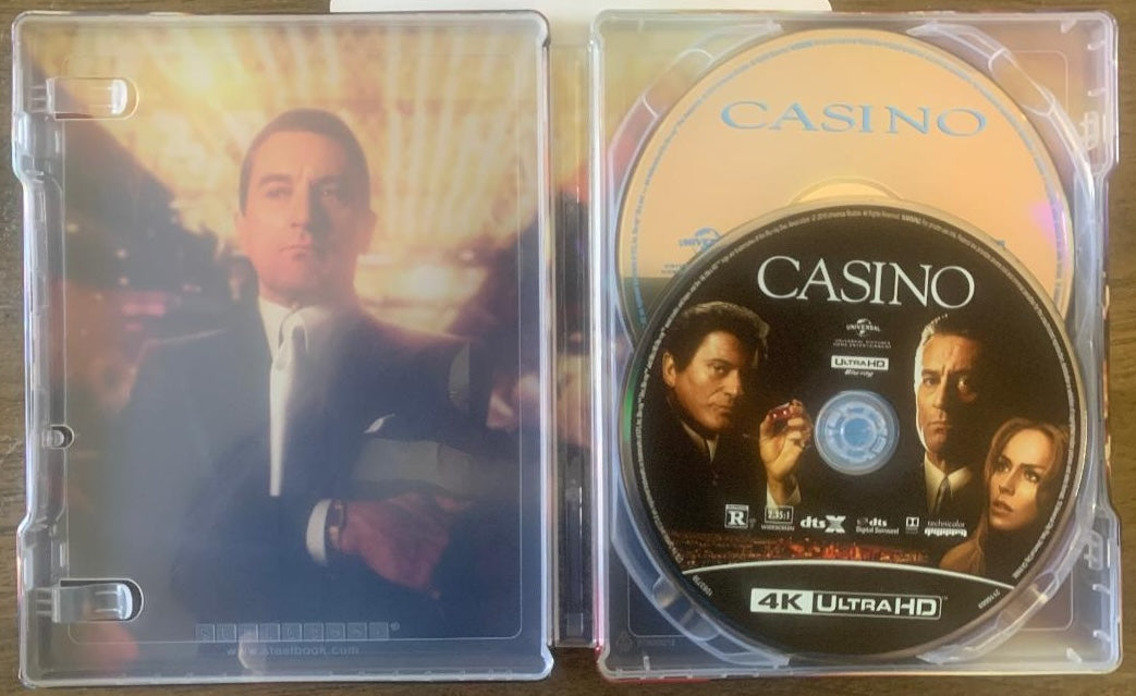 Casino 4K SteelBook (1995)(Re-release)