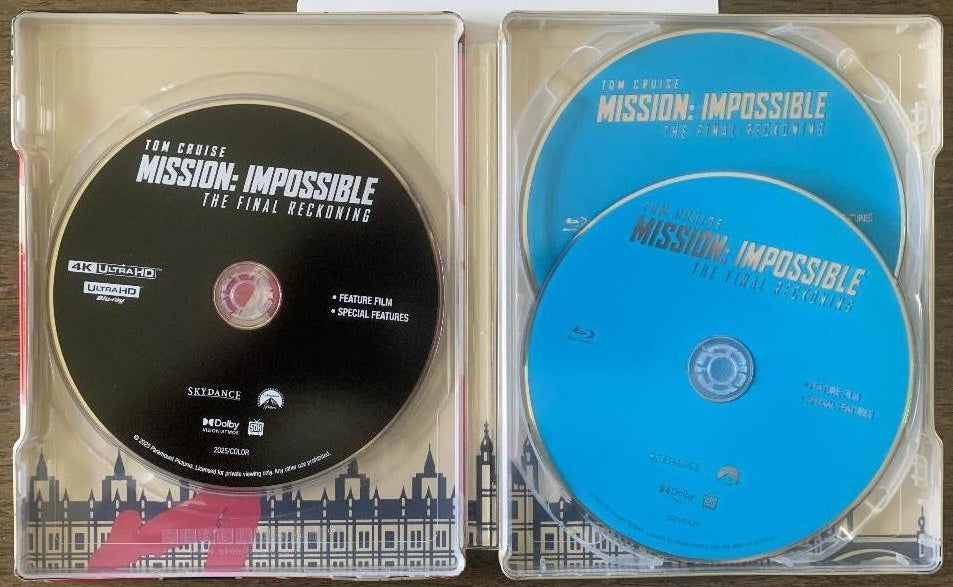 Mission: Impossible - The Final Reckoning 4K SteelBook