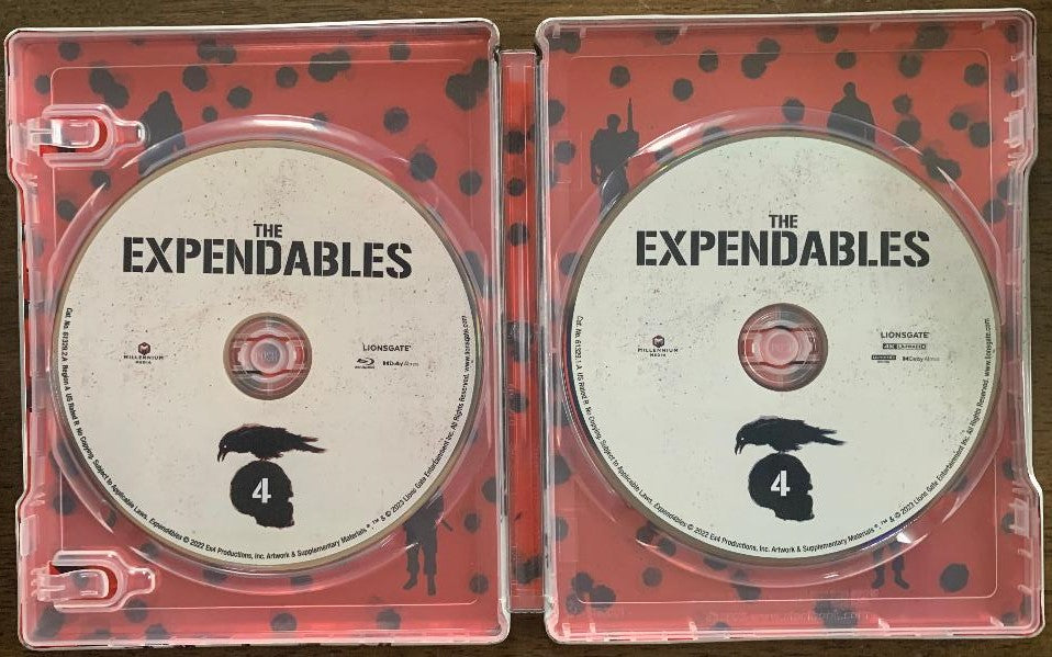 Expend4bles 4K SteelBook (The Expendables 4)(2023)(Exclusive)