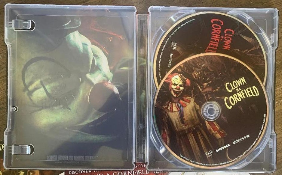 Clown in a Cornfield 4K SteelBook