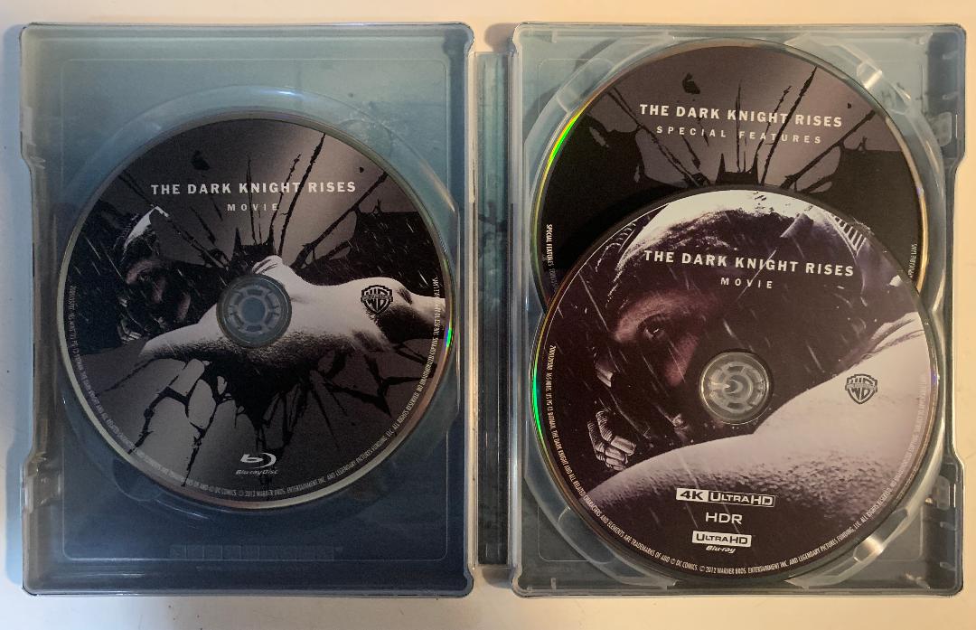 The Dark Knight 4K Trilogy 1-Click SteelBook (Exclusive)