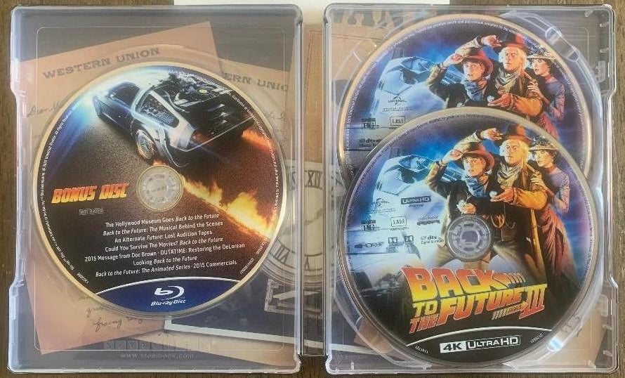 Back to the Future III 4K SteelBook (1990)