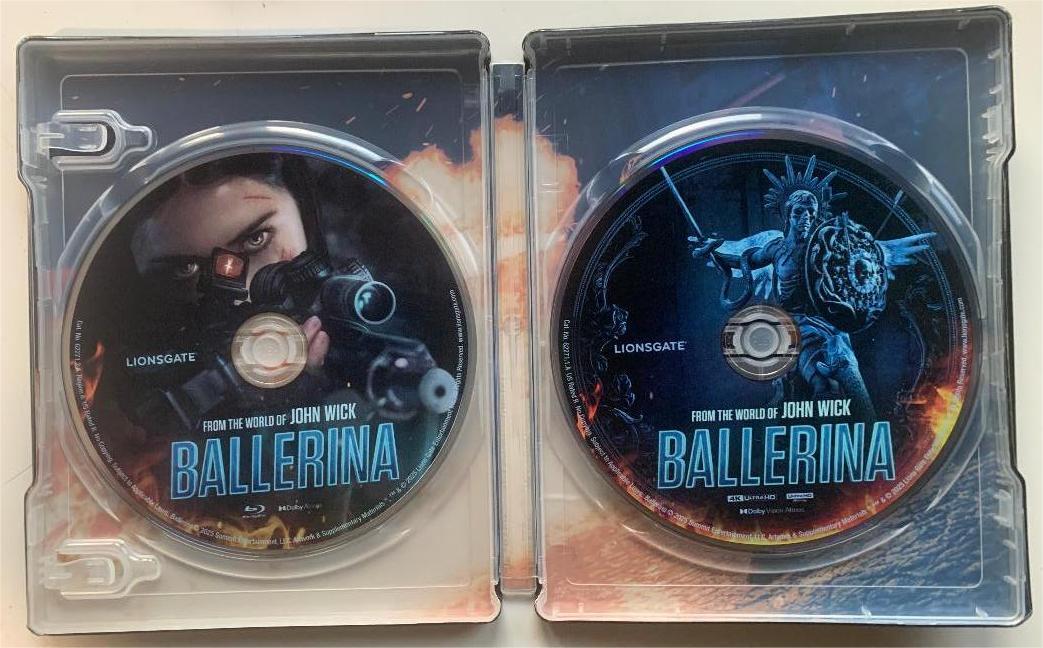 Ballerina 4K SteelBook (Wal-Mart Exclusive)(2025)