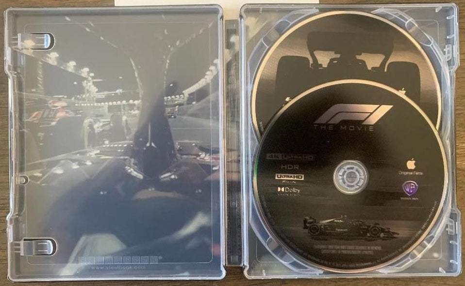 F1: The Movie 4K SteelBook (2025)
