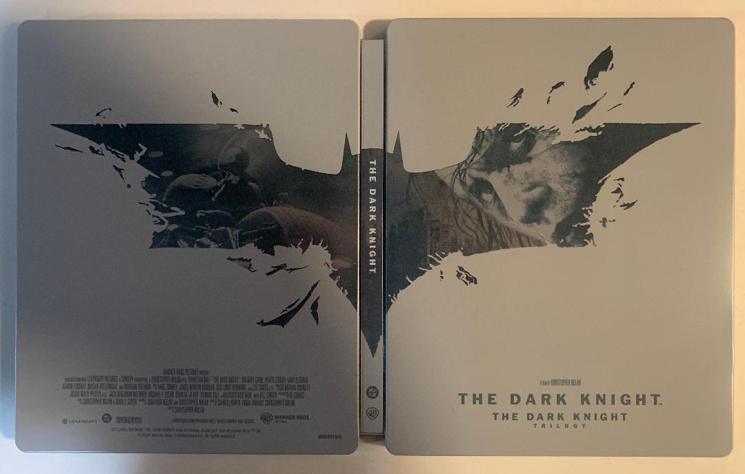 The Dark Knight 4K Trilogy 1-Click SteelBook (Exclusive)