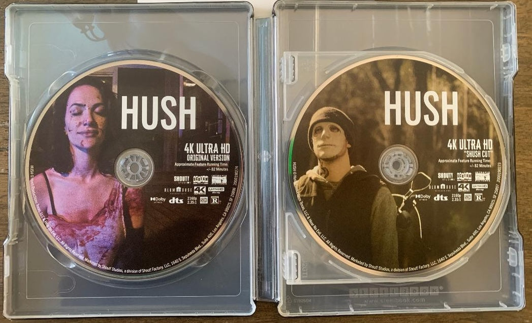 Hush 4K SteelBook (2016)