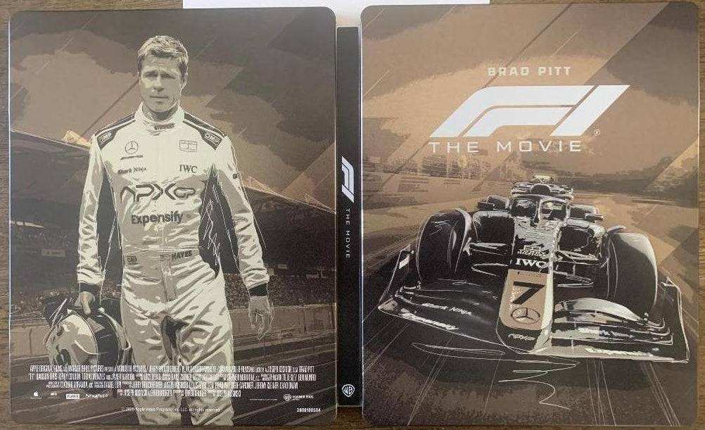 F1: The Movie 4K SteelBook (2025)