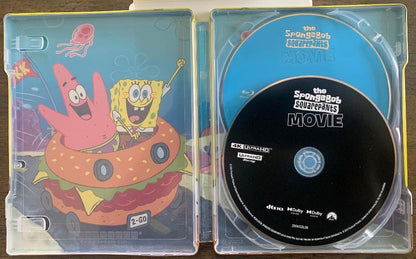 The Spongebob Squareparts The Movie 4K SteelBook