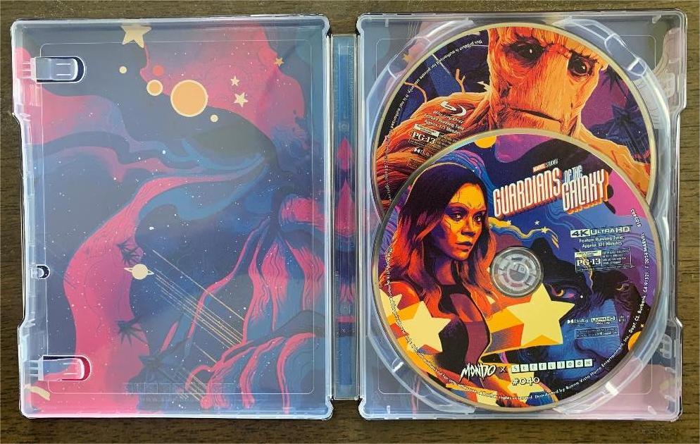 Guardians of the Galaxy 4K SteelBook (2014)(Mondo Art #40)