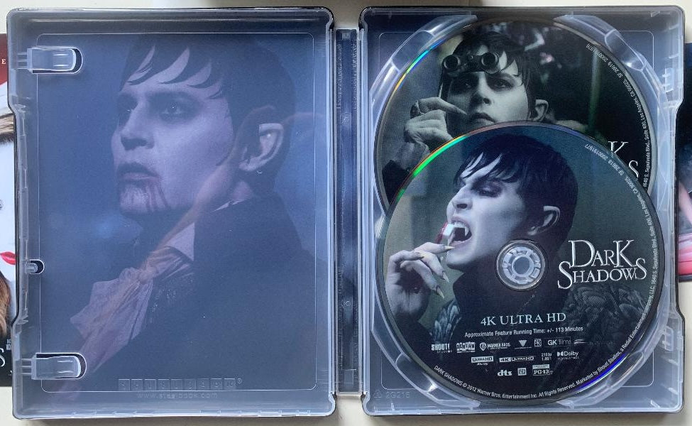 Dark Shadows 4K SteelBook (Exclusive)