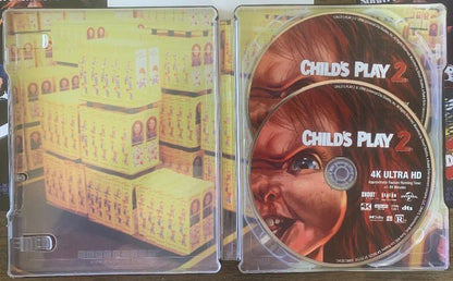 Child's Play 2 4K SteelBook (1990)(Exclusive)