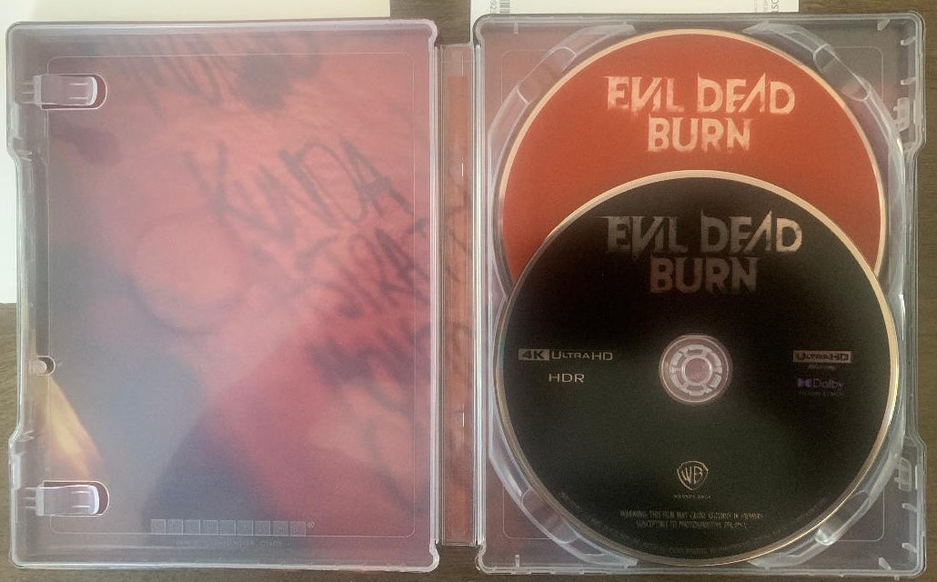 Evil Dead Burn 4K SteelBook