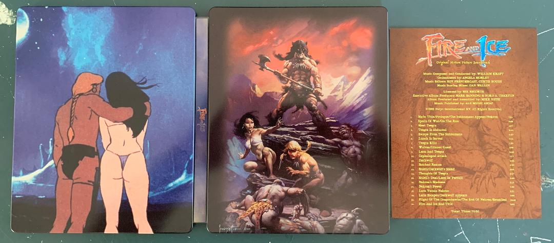 Fire and Ice 4K SteelBook (Exclusive)