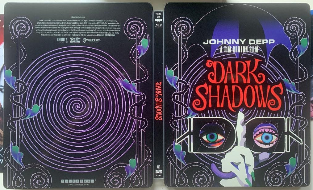Dark Shadows 4K SteelBook (Exclusive)