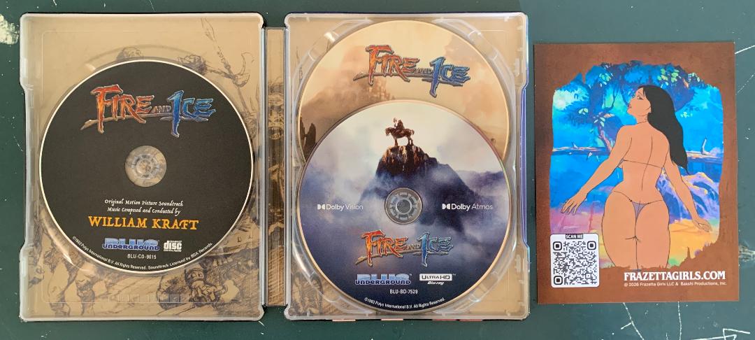 Fire and Ice 4K SteelBook (Exclusive)
