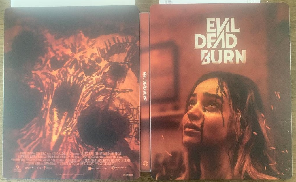 Evil Dead Burn 4K SteelBook