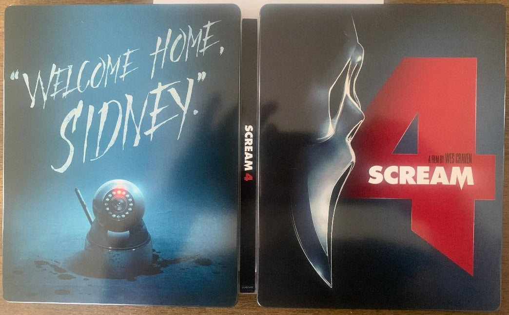 Scream 4 4K SteelBook (2011)(Exclusive)