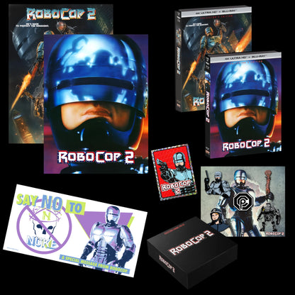 Robocop 2 4K w/ Exclusive Slip +Pin Set + Posters (1990)(Exclusive)