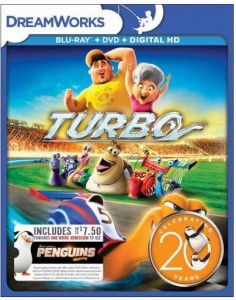 Turbo: DreamWorks 20th Anniversary Edition (2013)(Slip)