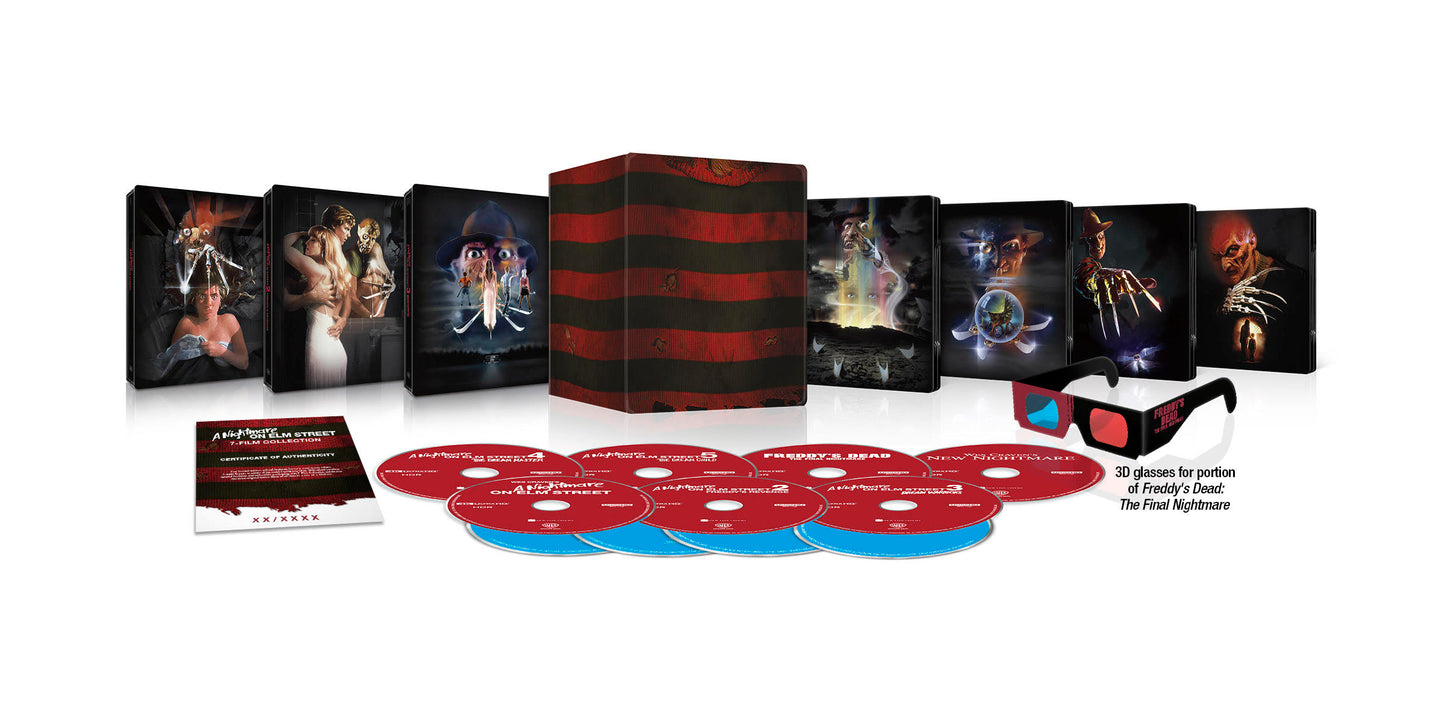 A Nightmare on Elm Street 4K 1-7 Collection 1-Click SteelBook (UK)