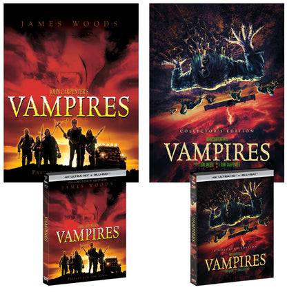 John Carpenter's Vampires 4K: Collector's Edition w/ Exclusive Slip & Posters (1998)(Exclusive)