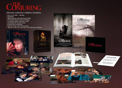 The Conjuring 4K Full Slip SteelBook: Ultimate Collector's Edition (2013)(UK)