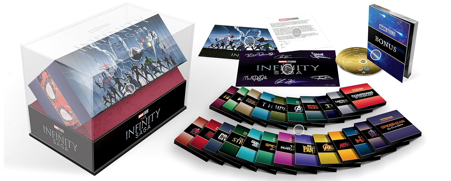 Marvel Studios: The Infinity Saga 4K - Collector's Edition Complete Box Set (UK)